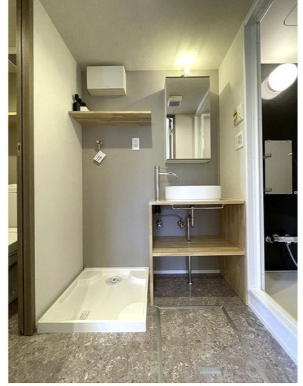 Platanus幡ヶ谷の洗面所