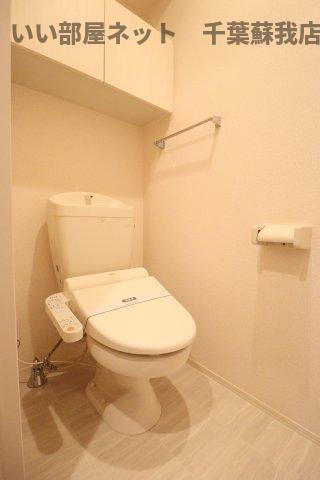 ラ・ソラーナのトイレ|コンパクトで使いやすいトイレです