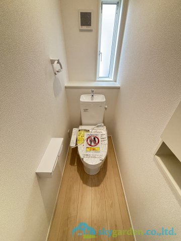 平塚市万田第8　新築戸建　全1棟1号棟のトイレ