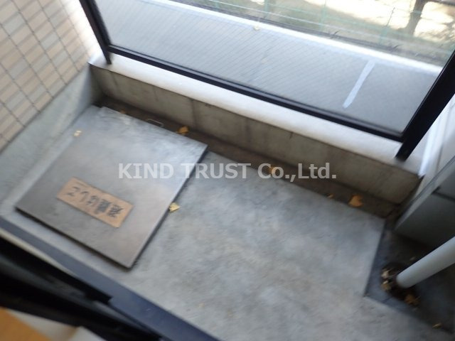 トータス西天満のバルコニー|暖かな日差しのふりそそぐバルコニー