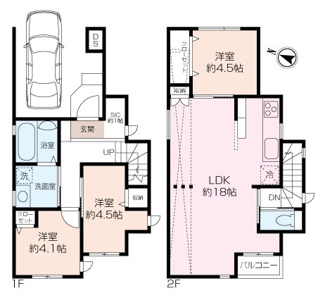 単身の方やファミリー層、様々な方へオススメの間取りです。