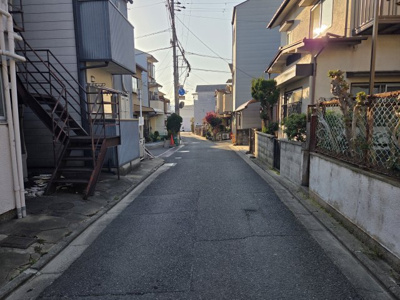 【前面道路含む現地写真】 | 山科区椥辻中在家町　売地