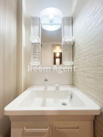 ベルソレイユ春岡Ｂ棟の洗面所