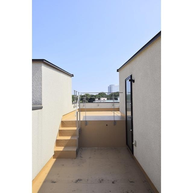 駒込テラスのバルコニー