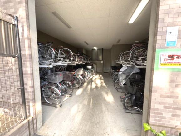 利用しやすい自転車置場です！