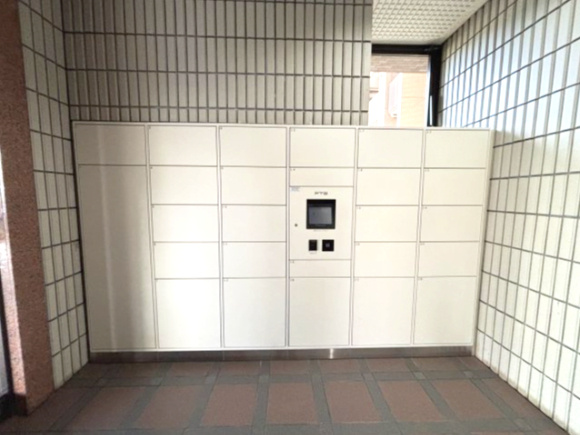 取り出しやすい宅配ＢＯＸも完備！