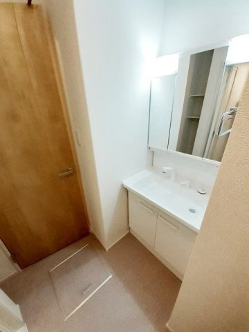 レイクサイド　エスポワールの洗面所|洗面所です