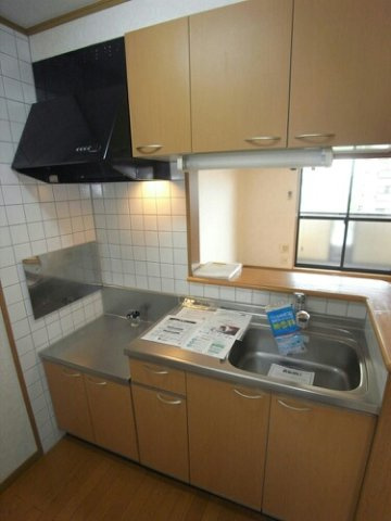 コーポ光の森のキッチン|使いやすいキッチンです