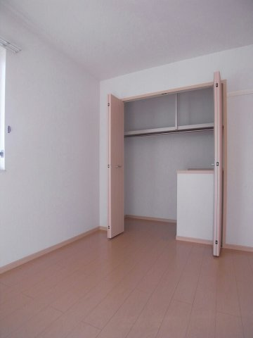 アミーゴ池尻Ｂの収納|大きなスペースがあり、収納には困りません