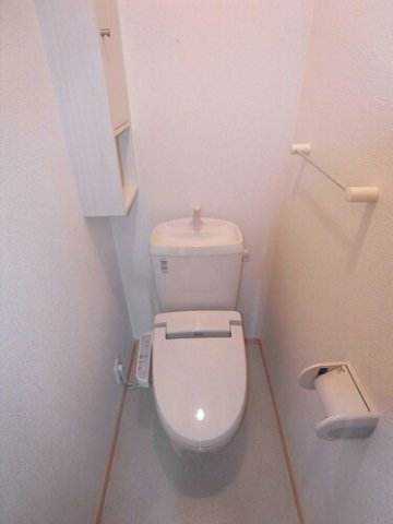 アミーゴ池尻Ｂのトイレ|落ち着いたトイレです