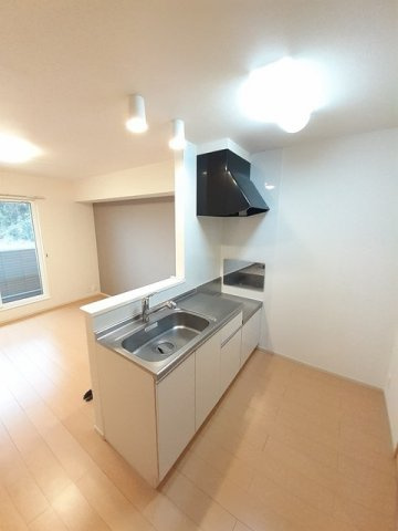 熊本市中央区黒髪６丁目のアパートのキッチン|キッチンです