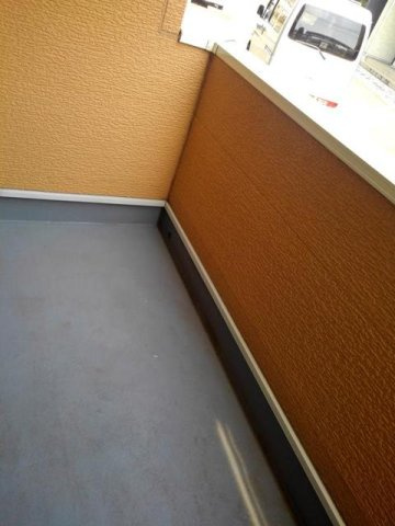 シャルム　ミツキのバルコニー|落ち着いた時間を過ごせるバルコニーです