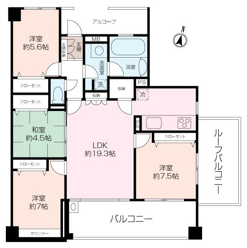 クレッセントユーパリノスの丘パームヒルズの画像