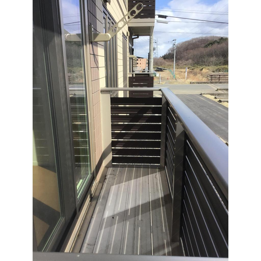 スマートハイツＦのバルコニー