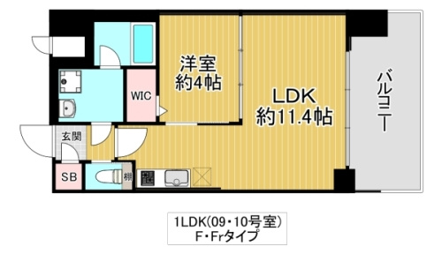 プレジオ城東の間取り