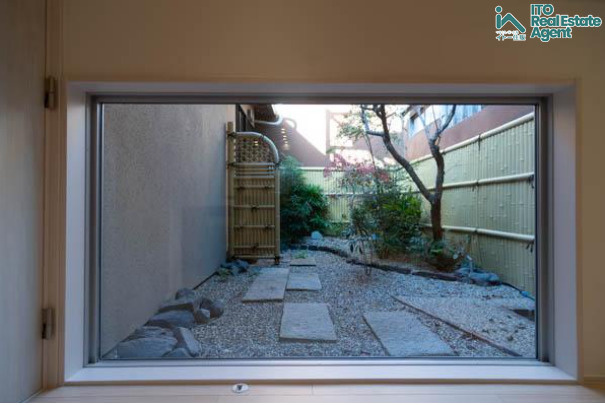 浄土寺真如町 京町家の庭