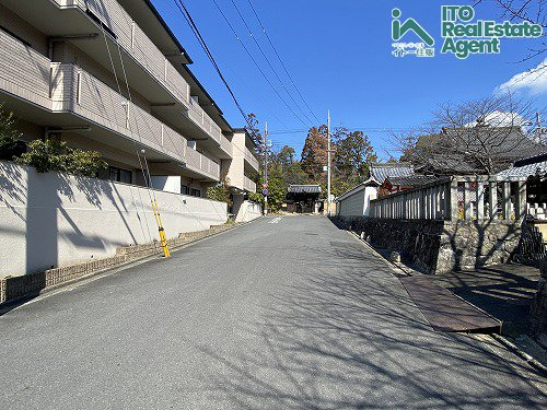 浄土寺真如町 京町家の前面道路含む現地写真