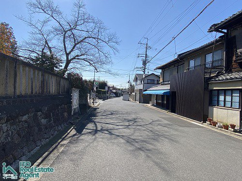 浄土寺真如町 京町家の前面道路含む現地写真