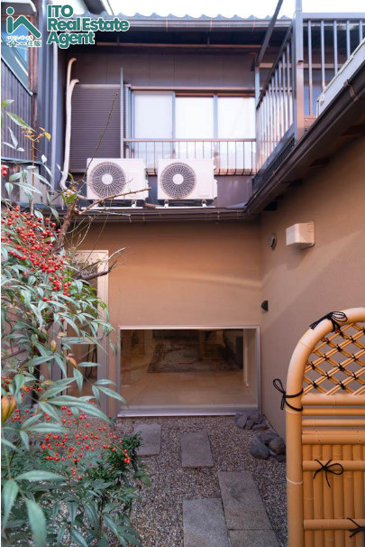 浄土寺真如町 京町家の庭