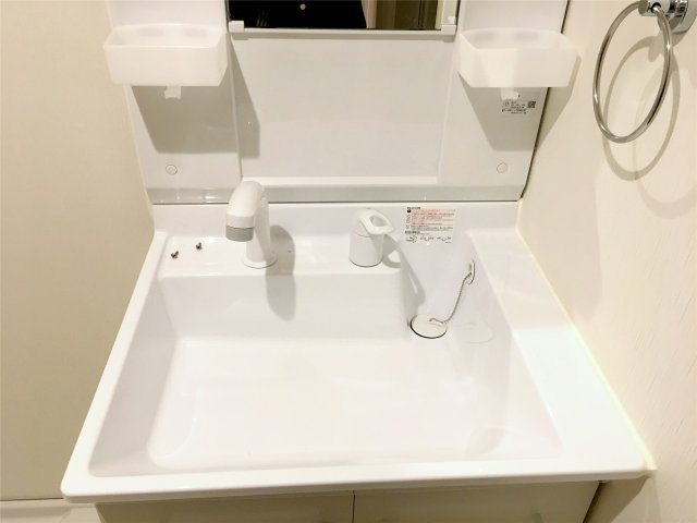 シャトー江北の洗面所