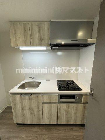 プレサンス天王寺デルニエのキッチン