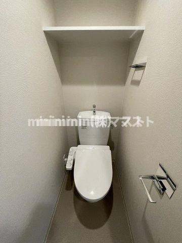 プレサンス天王寺デルニエのトイレ
