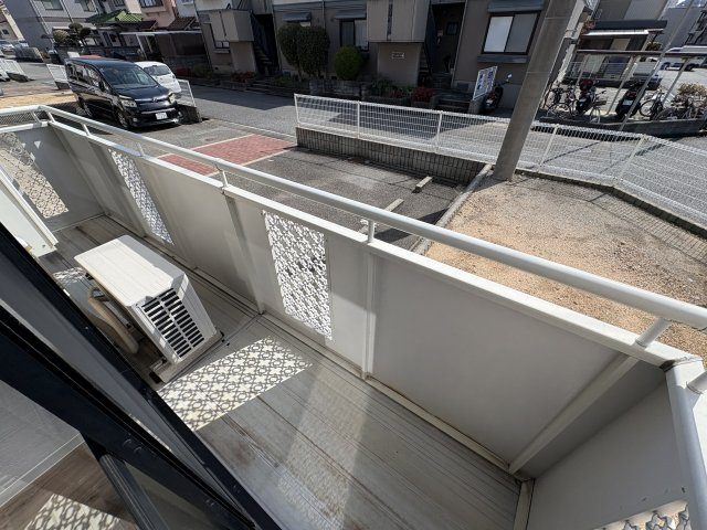 メゾンシャルマンのバルコニー