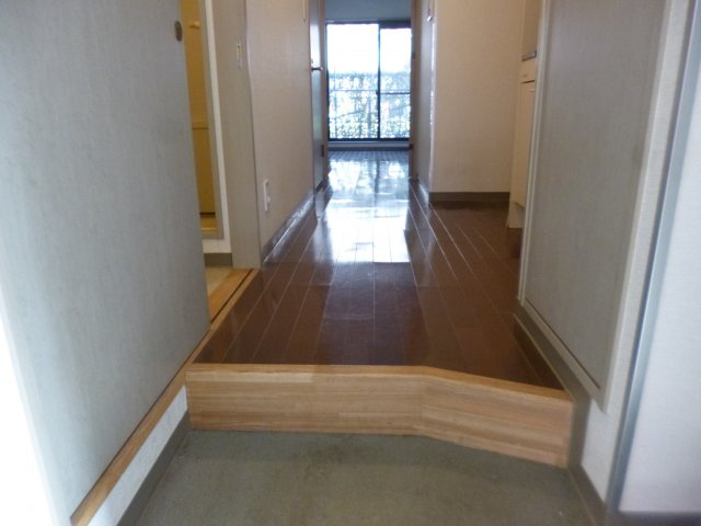 コーボック飛田給Ⅱの玄関