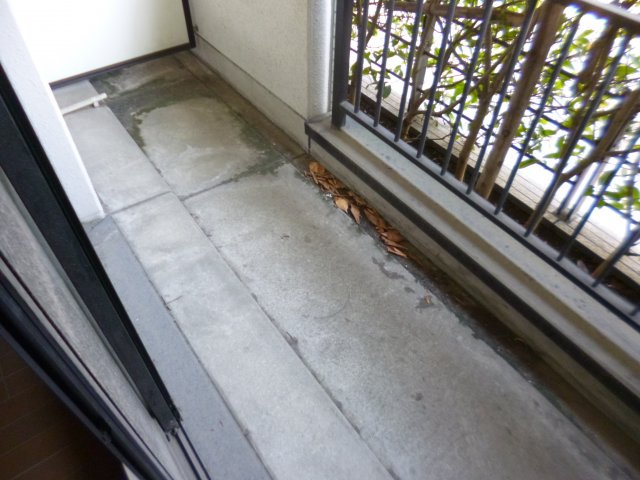 コーボック飛田給Ⅱのバルコニー