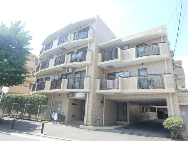 マンション峰岸の外観|オートロック・エレベーター完備♪