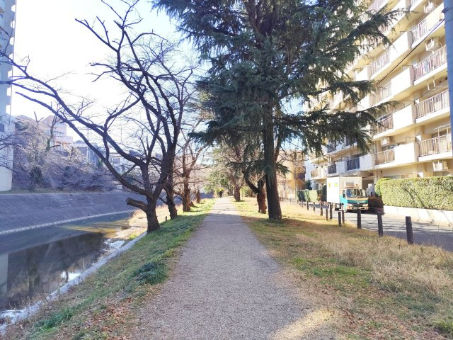 東建ニューハイツ入間の周辺|目の前には整備された河川敷がありお散歩に是非♪