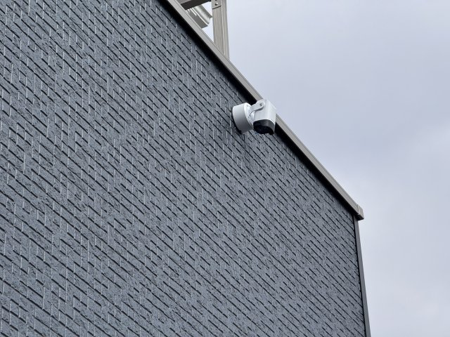 三郷市早稲田６丁目新築戸建【前間小学校：9分】の防犯設備|スマホで確認できる防犯カメラつき♪
