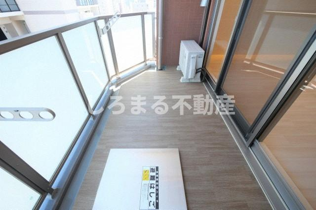 プレジオ森之宮のバルコニー