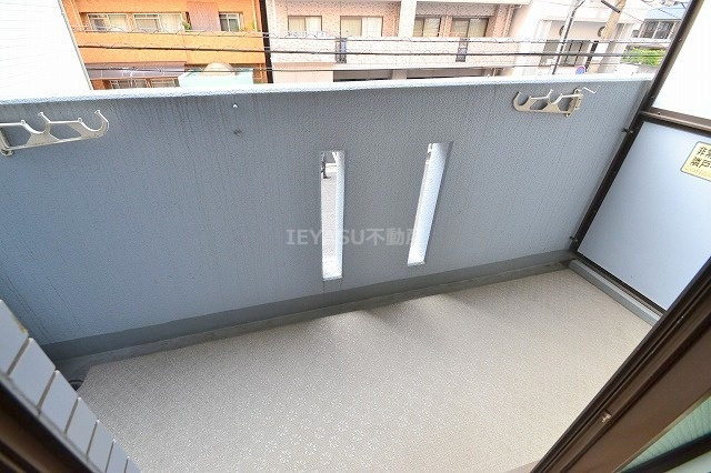 snow house Ⅱのバルコニー