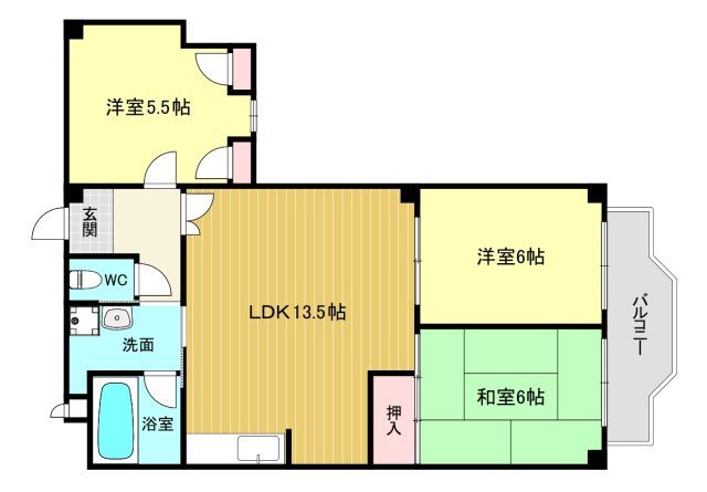 【間取り】 | ロイヤル西宮北口