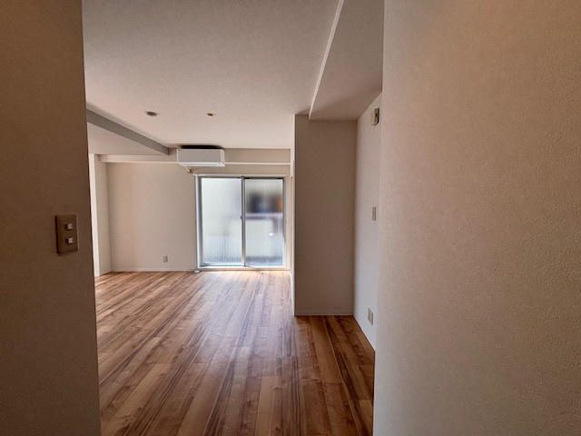 ふじハイツの玄関