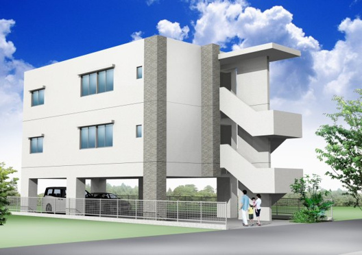 読谷村座喜味　新築共同住宅の画像