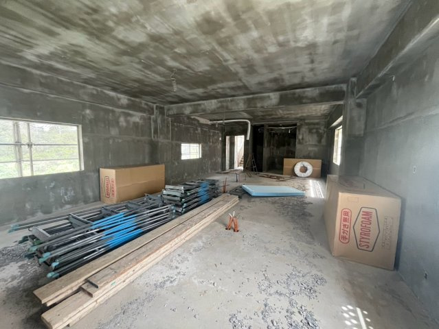 読谷村座喜味　新築共同住宅の内装|2026/7/16　現地写真