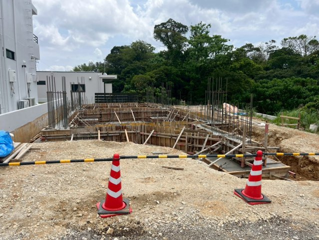 読谷村座喜味　新築共同住宅の外観|※建築前写真です