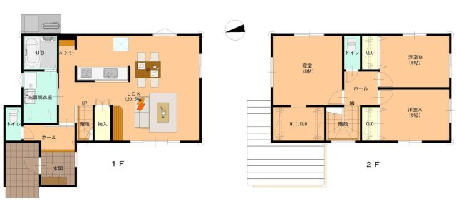 福井市西方２丁目　分譲A