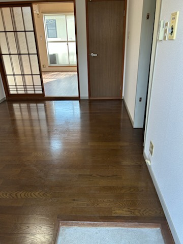フルール3の玄関