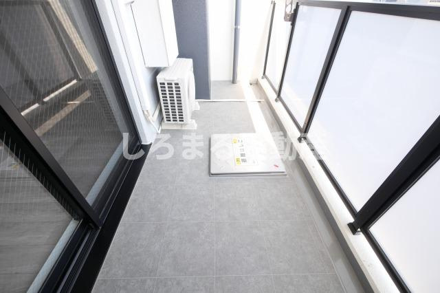 コンフォリア・リヴ南森町Ⅱのバルコニー