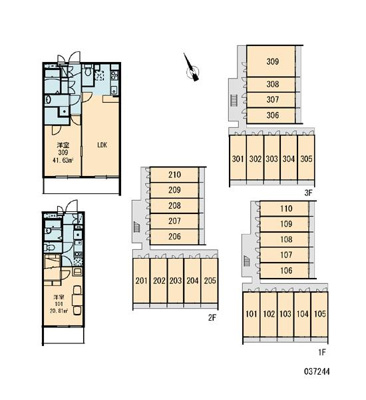 【区画図】 | 心