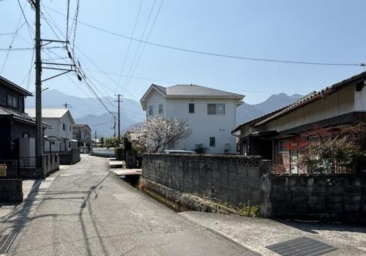 宮原町　売土地②の前面道路含む現地写真