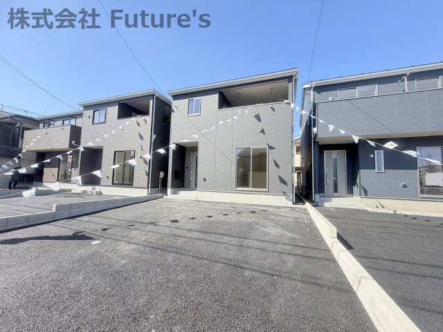 三郷市早稲田6丁目　新築戸建　全4棟　2号棟の外観|周辺施設充実な三郷市早稲田エリア