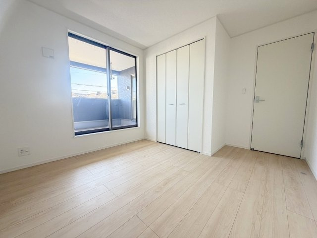 三郷市早稲田6丁目　新築戸建　全4棟　2号棟の洋室|全居室洋室でお掃除もラクラクです