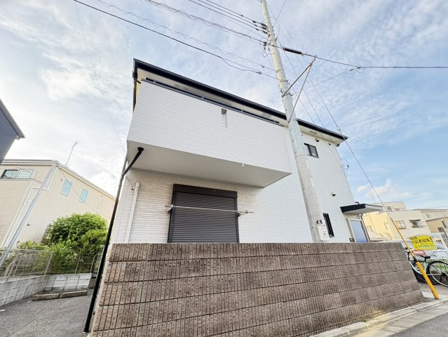 鶴沢コーポＣ号棟の外観パース