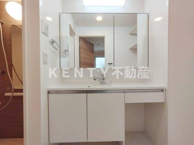 【洗面所】 | エクセリア大崎 | コンパクトで使いやすい洗面所