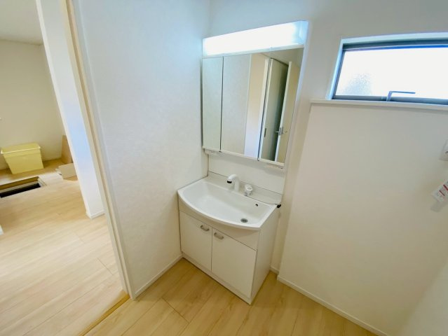 【7号棟】富里市七栄　第34　全７棟の独立洗面台