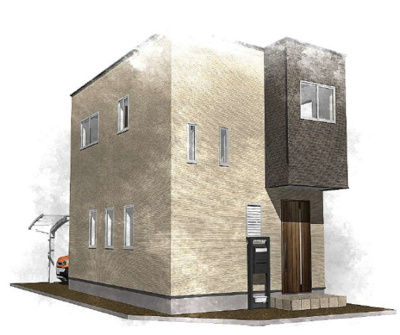 【外観パース】 | A-home原尾島四丁目戸建